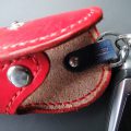 Sandori Schlüsseletui Schlüsseltasche rot blau Keilform 7