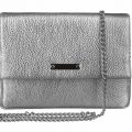 sandori clutch genarbt silber frontseite kette 1024x682