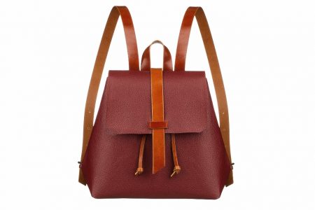 sandori rucksack genarbt bordeaux vorderseite 1024x683