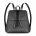 Sandori Rucksack genarbt schwarz Vorderseite (1024x682)