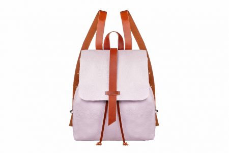 Sandori Rucksack genarbt Lavendel braun 1 (1024x682)