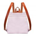 Sandori Rucksack genarbt Lavendel braun 3