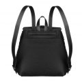 Sandori Rucksack genarbt schwarz Schaffell 2